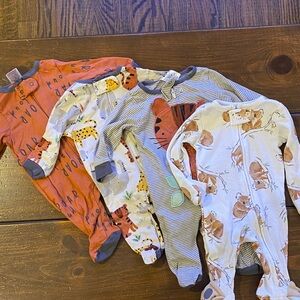 Assorted Animal Print Kids Pajamas